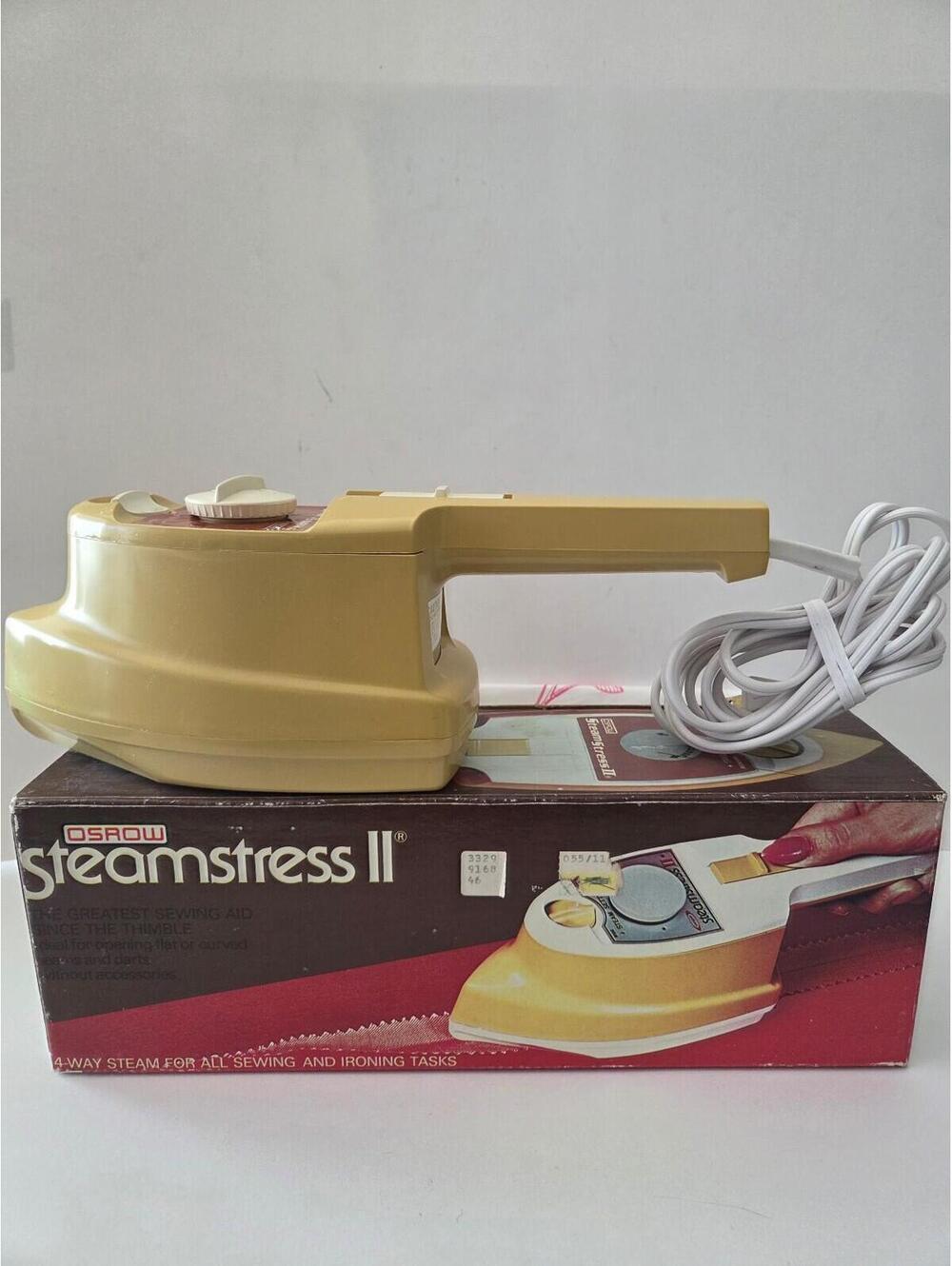 Osrow Steamstress II Vintage Travel Steam Iron